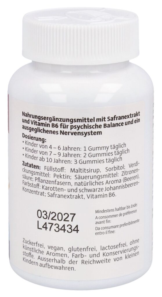 ALPINAMED Safran Kids Gummies bte 60 pce