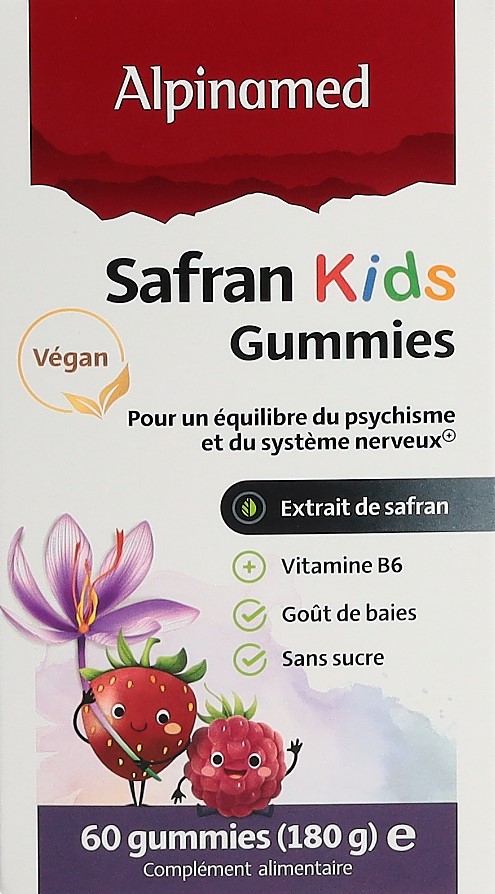 ALPINAMED Safran Kids Gummies bte 60 pce