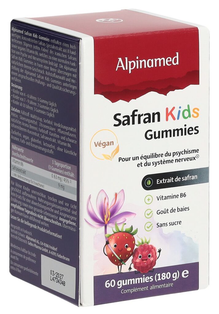 ALPINAMED Safran Kids Gummies bte 60 pce