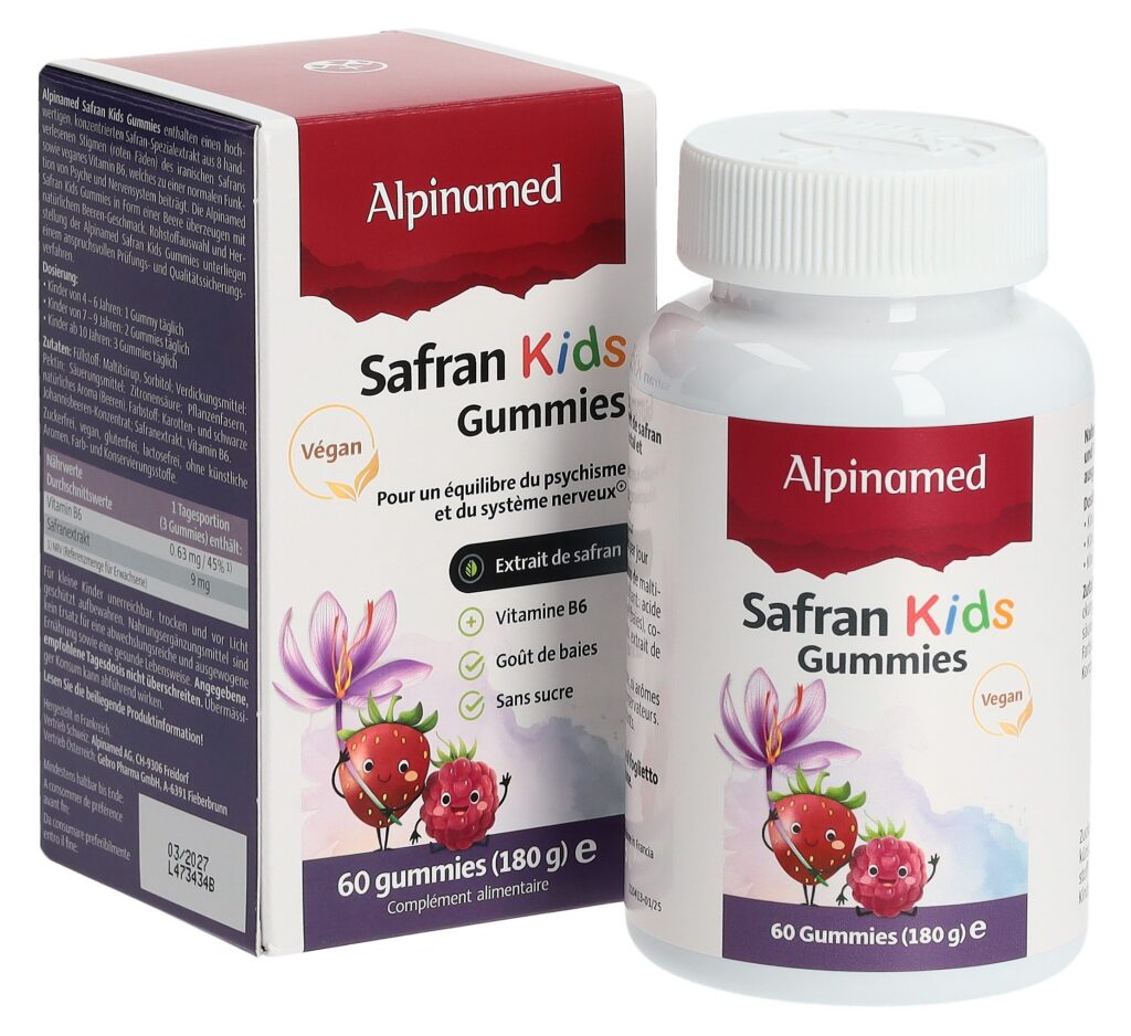 ALPINAMED Safran Kids Gummies bte 60 pce