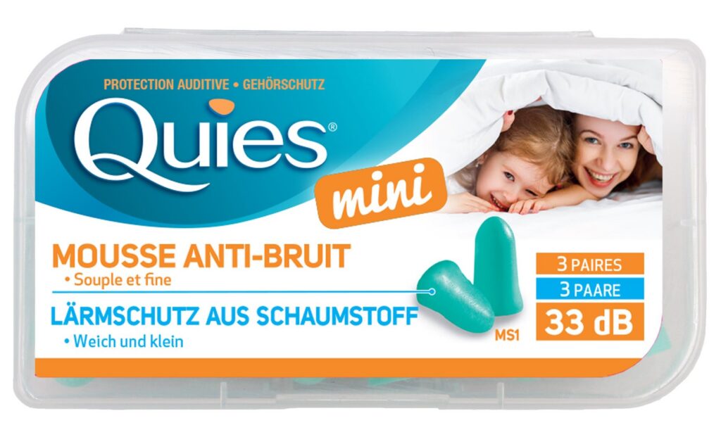 QUIES mousses anti-bruit MINI 6 pce
