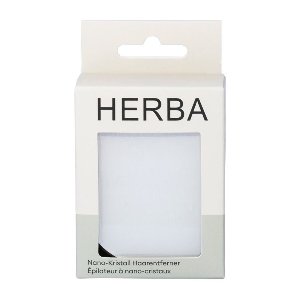 HERBA épilateur à nano-cristaux noir