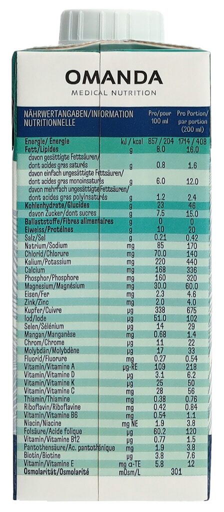 MOLTEIN Complete Drink neutre 4 tétra 200 ml