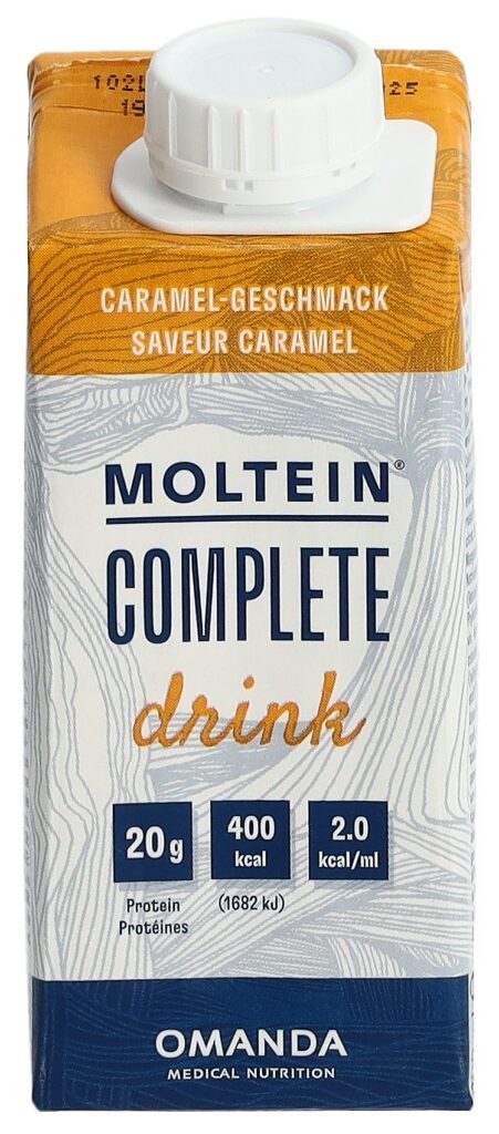 MOLTEIN Complete Drink caramel 4 tétra 200 ml