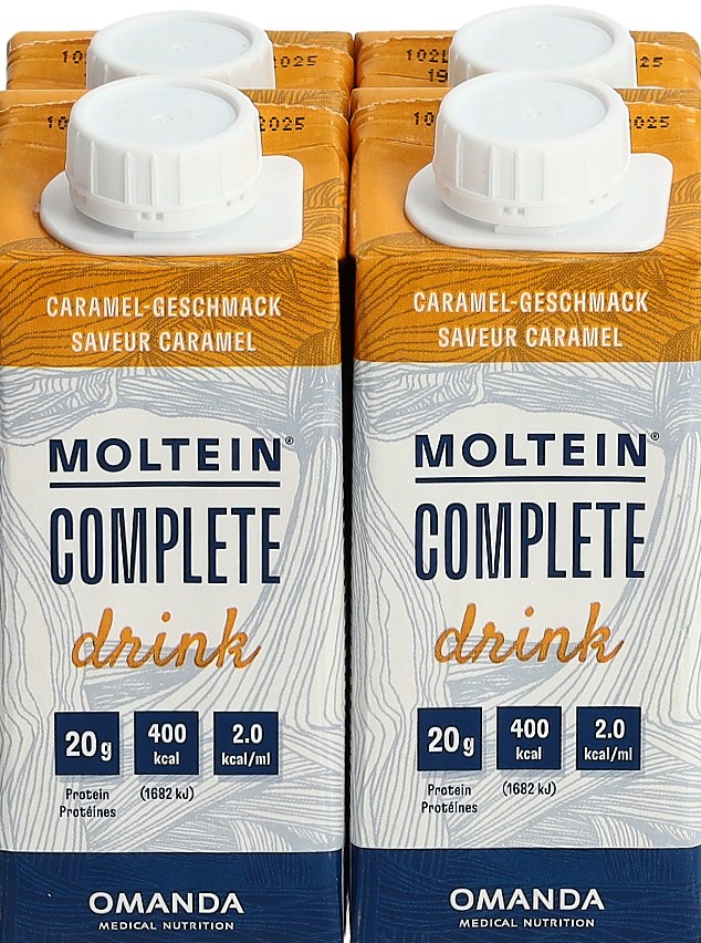 MOLTEIN Complete Drink caramel 4 tétra 200 ml