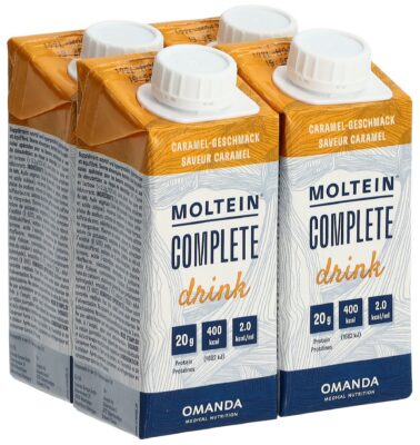MOLTEIN Complete Drink caramel 4 tétra 200 ml
