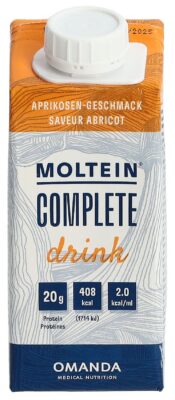 MOLTEIN Complete Drink abricot 4 tétra 200 ml
