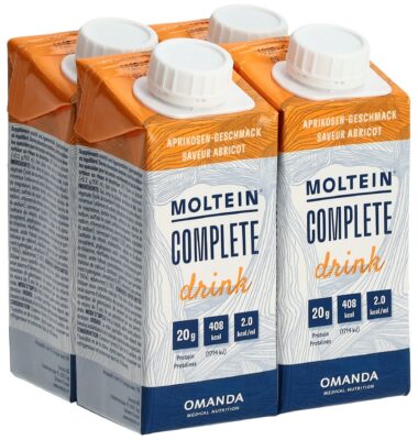 MOLTEIN Complete Drink abricot 4 tétra 200 ml