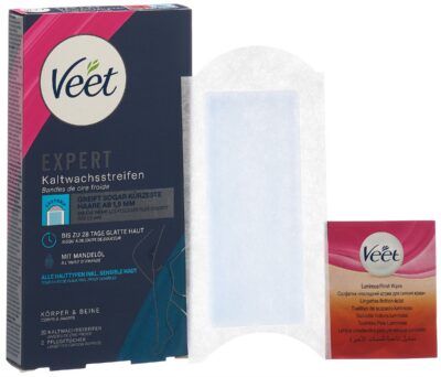 VEET EXPERT band cire froide corps&jambes 20 pce