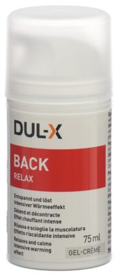 DUL-X Back Relax gel crème N dist 75 ml