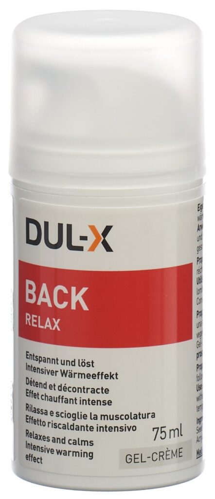 DUL-X Back Relax gel crème N dist 75 ml