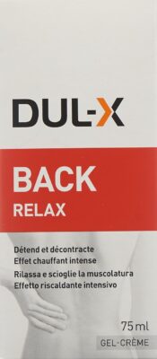 DUL-X Back Relax gel crème N dist 75 ml