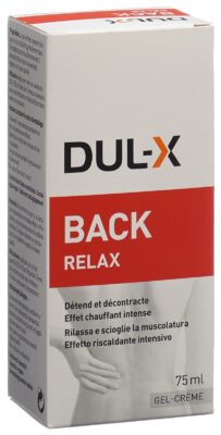 DUL-X Back Relax gel crème N dist 75 ml