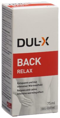 DUL-X Back Relax gel crème N dist 75 ml