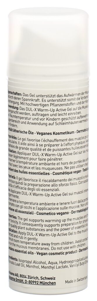 DUL-X Warm-up Active gel dist 150 ml
