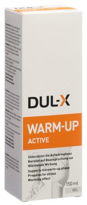 DUL-X Warm-up Active gel dist 150 ml