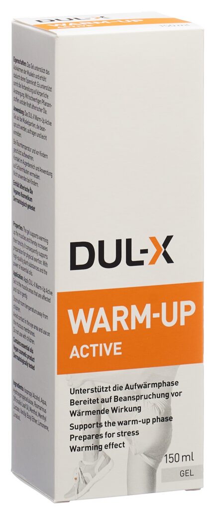 DUL-X Warm-up Active gel dist 150 ml
