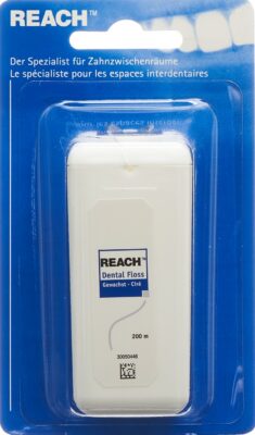 REACH fil dentaire 200m ciré bte