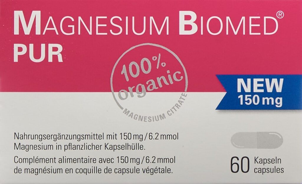 MAGNESIUM BIOMED PUR caps 150 mg 60 pce