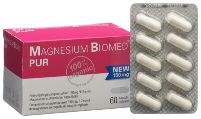 MAGNESIUM BIOMED PUR caps 150 mg 60 pce