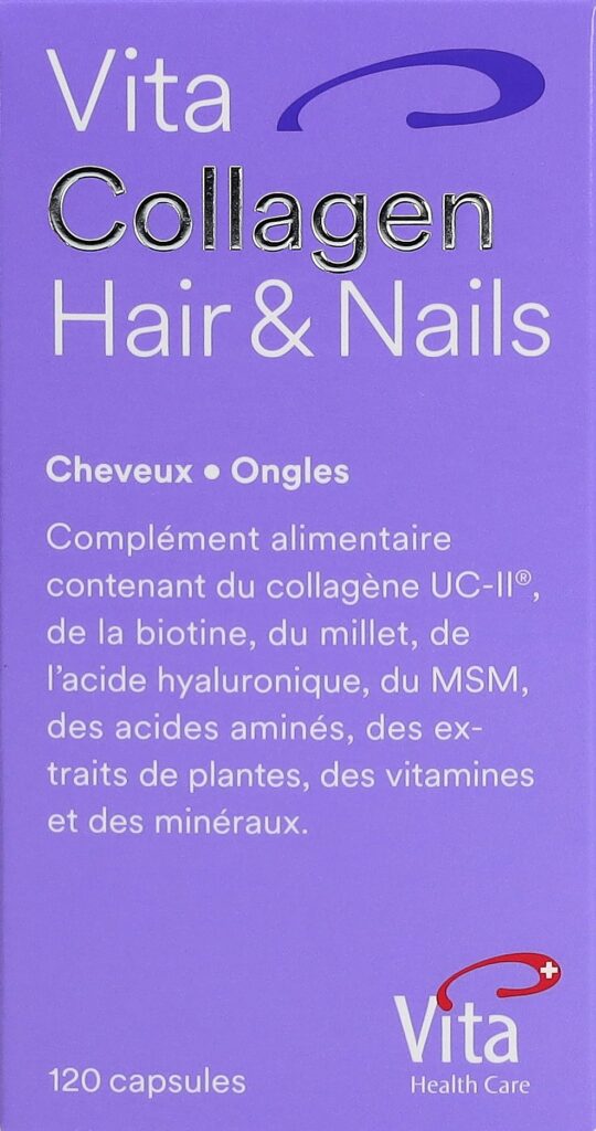 VITA COLLAGEN Hair&Nails caps bte 120 pce