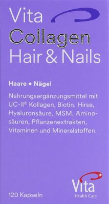 VITA COLLAGEN Hair&Nails caps bte 120 pce