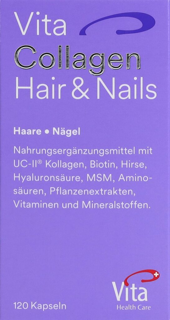 VITA COLLAGEN Hair&Nails caps bte 120 pce