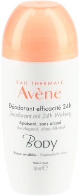 AVENE Body Deodorant roll-on 24h (nouveau) 50 ml
