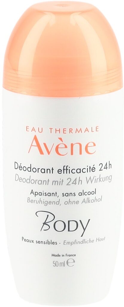 AVENE Body Deodorant roll-on 24h (nouveau) 50 ml