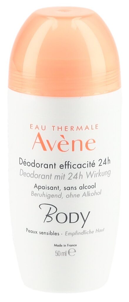 AVENE Body Deodorant roll-on 24h (nouveau) 50 ml
