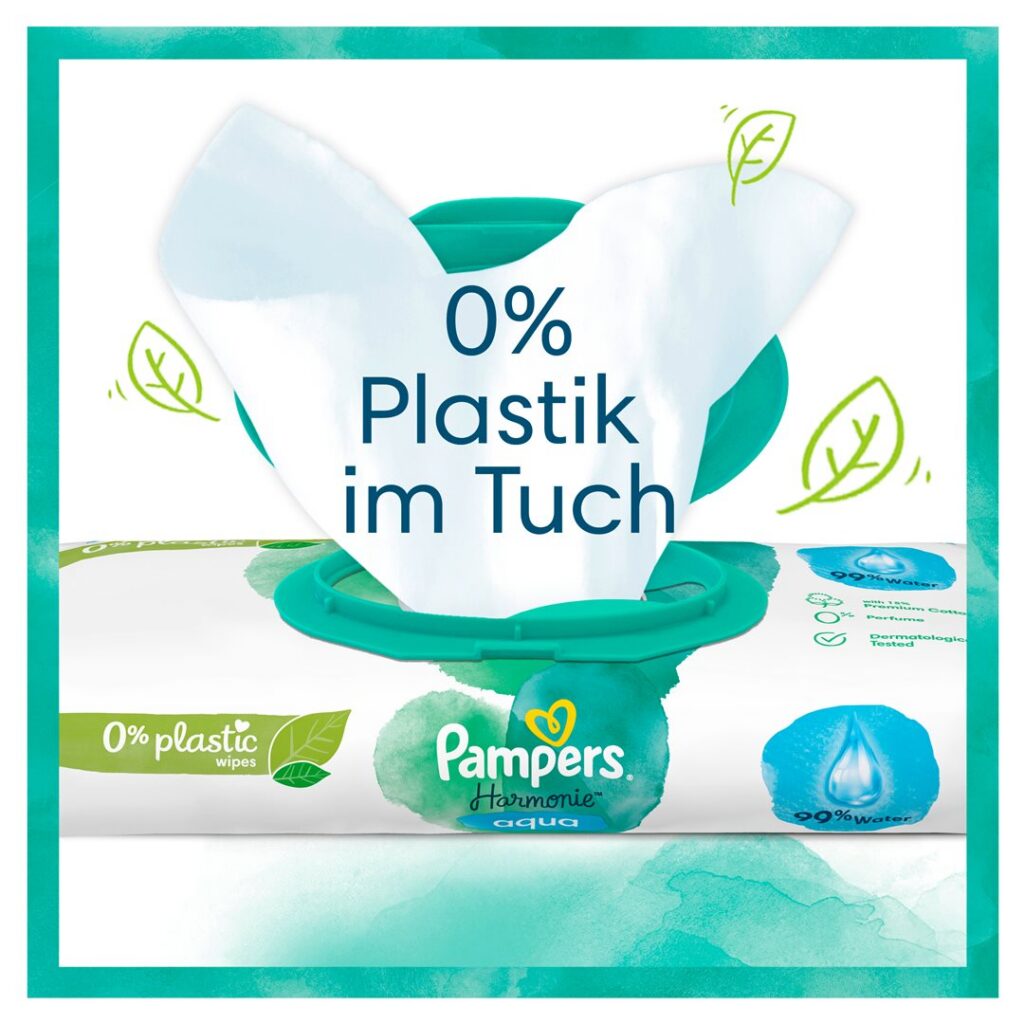 PAMPERS lingettes humi Aqua Soft tou Travel 10 pce