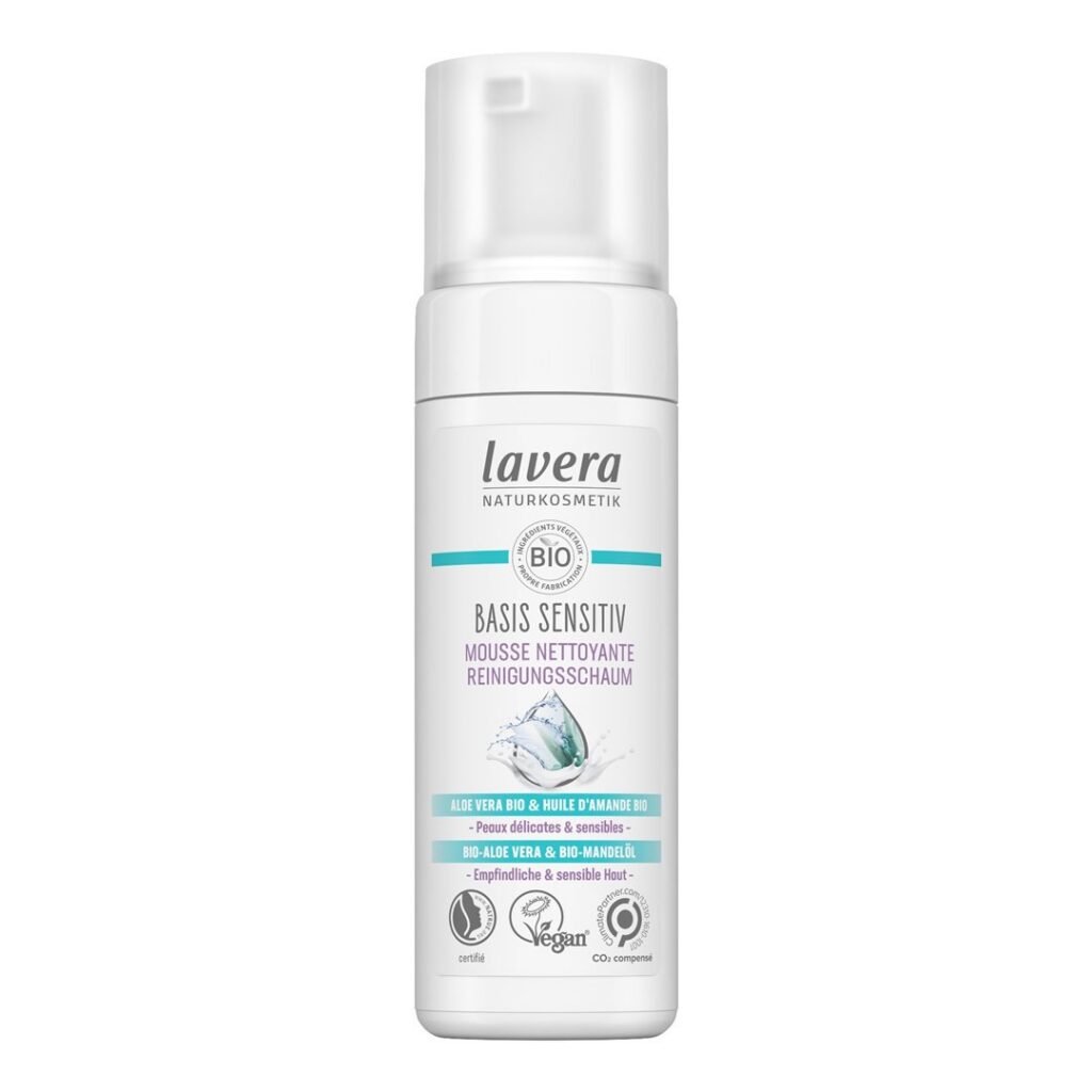 LAVERA mousse nettoyante basis sensitive 150 ml
