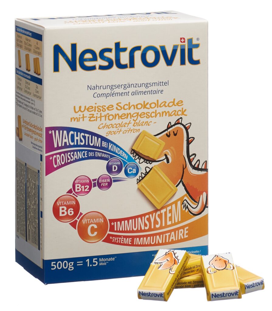 NESTROVIT chocolat blanc 500 g