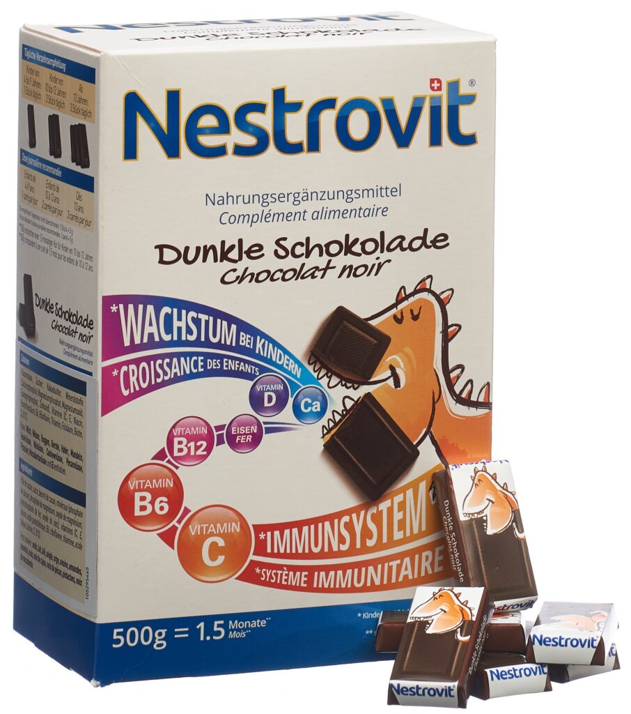 NESTROVIT chocolat noir 500 g