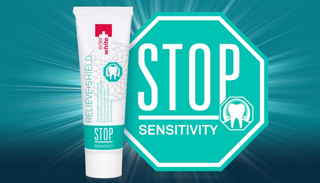 EDELWHITE STOP sensitive gel dentaire 75 ml