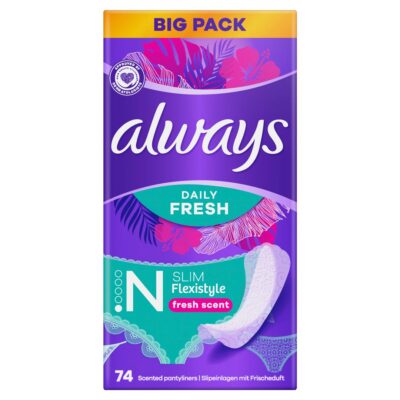 ALWAYS prot-slip Flexi Slim parf fraî BigP 74 pce