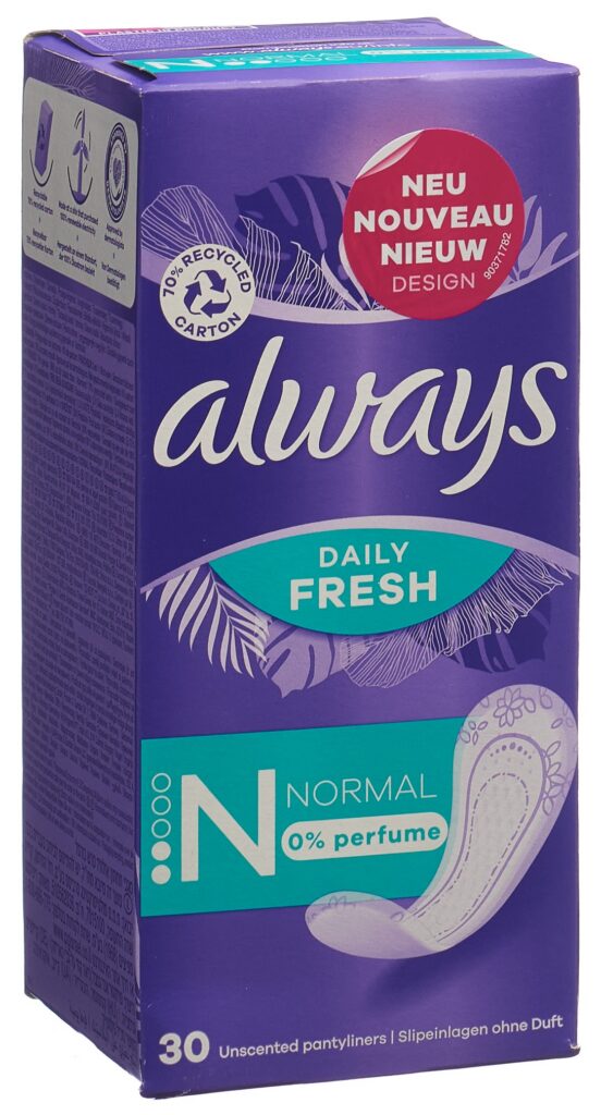 ALWAYS protège-slip Normal sans parfum 30 pce