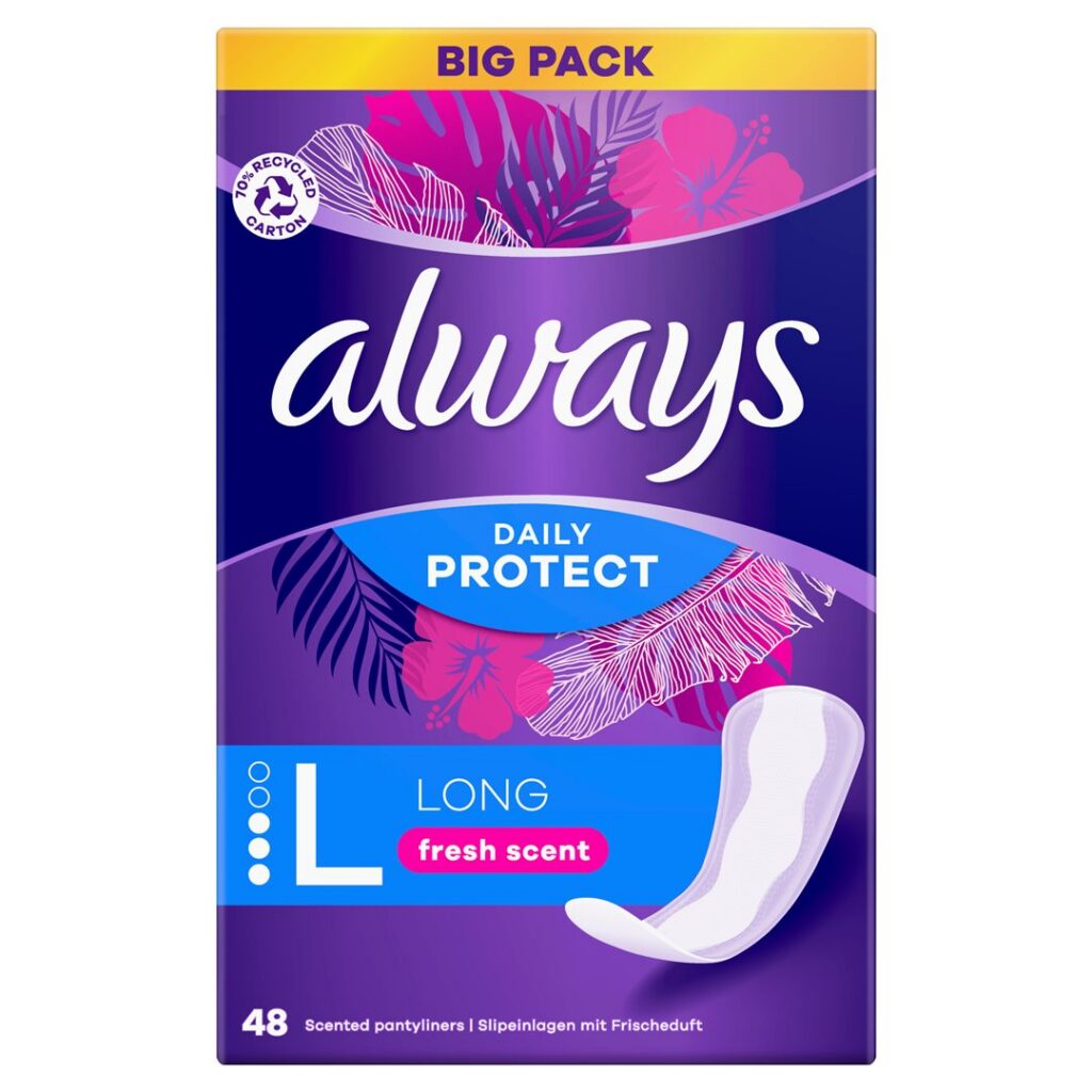 ALWAYS prot-slip Daily Prot Lo parf fr BigP 48 pce