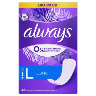 ALWAYS prot-slip Daily Prot Long 0% BigP 48 pce