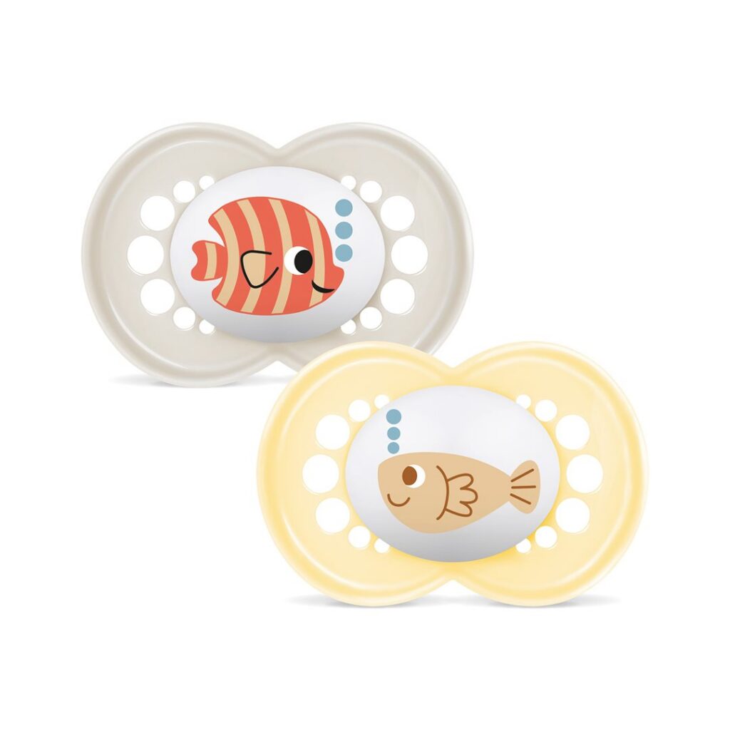 MAM Original lolette caoutchouc 6-16m 2 pce