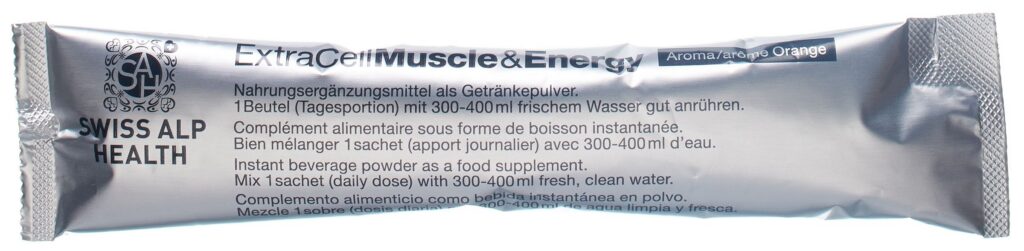 EXTRA CELL Muscle&Energy Drink orange 20 x 21.4 g