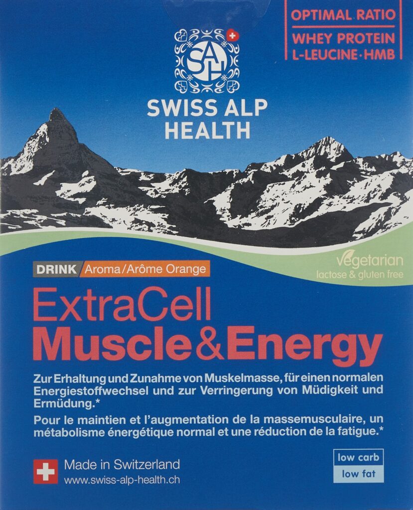 EXTRA CELL Muscle&Energy Drink orange 20 x 21.4 g