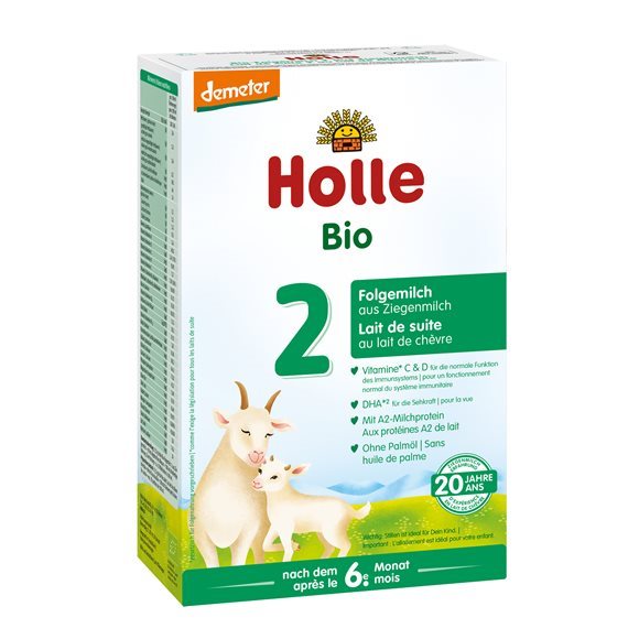 HOLLE lait de suite 2 lait chèvre bio (n) 400 g