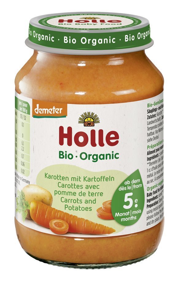 HOLLE carottes avec pomme de terre 190 g