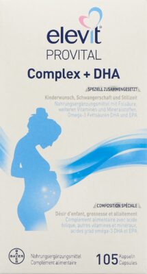 ELEVIT Provital Complex + DHA caps 105 pce
