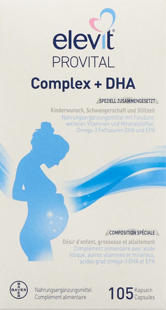 ELEVIT Provital Complex + DHA caps 105 pce
