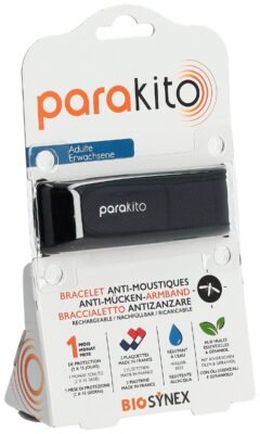 PARAKITO bracelet adulte noir