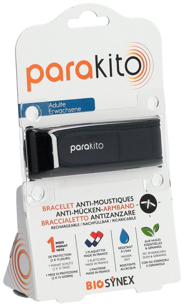 PARAKITO bracelet adulte noir