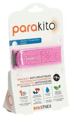 PARAKITO bracelet adulte graphic violet
