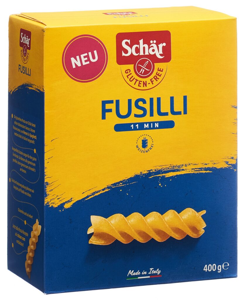 SCHÄR pâtes fusili sans gluten 400 g